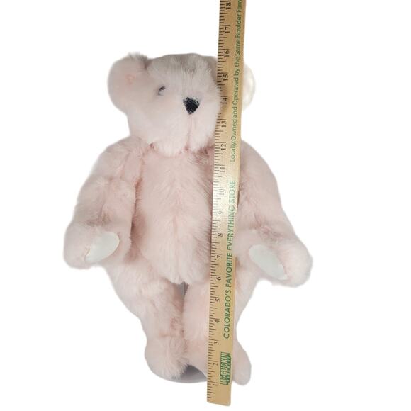 2010 Pink Vermont Teddy Bear 16" Fully Jointed Collectible Plush Stuffed Animal - Picture 10 of 16